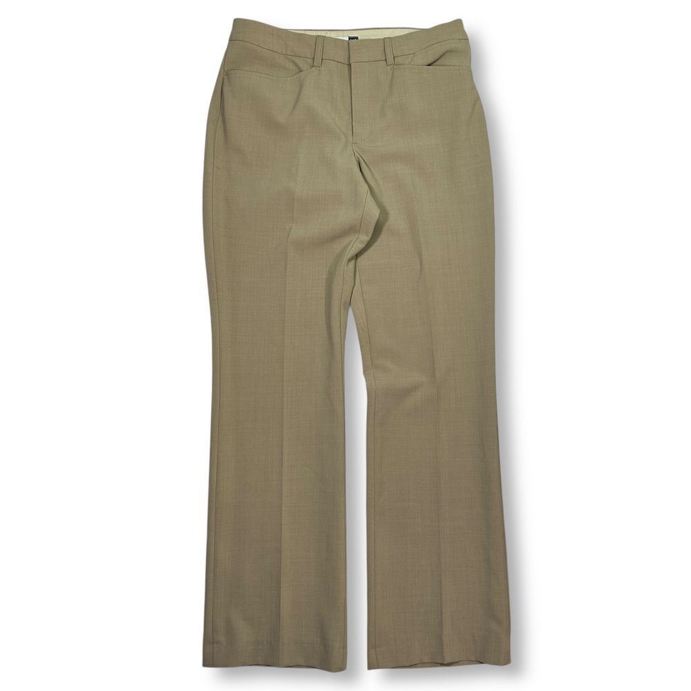 Gap Wool Blend Khaki Bootcut Ankle Dress Pants Slacks Womens 6